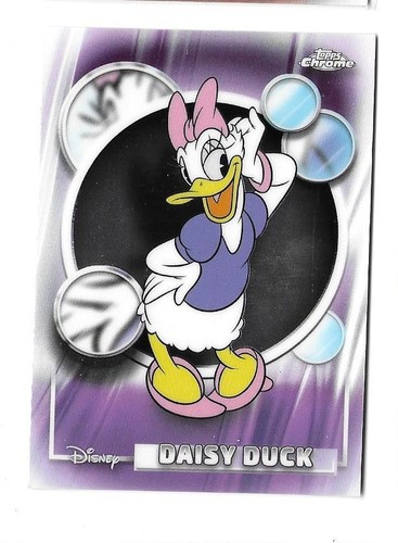 Daisy duck topps chrome - duck,