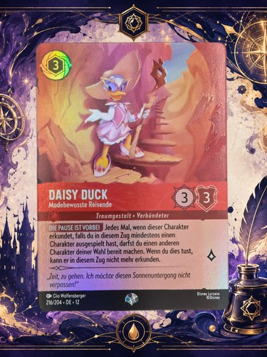 Disney lorcana karten daisy - lorcana,
