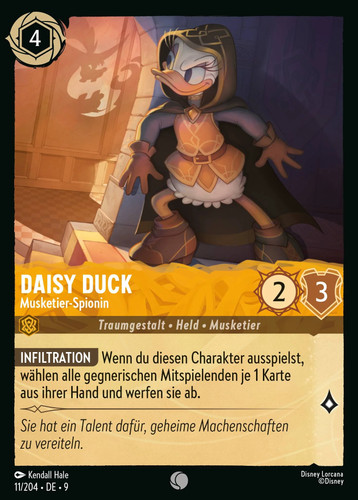 Lorcana daisy duck - lorcana,
