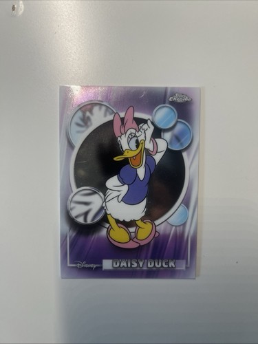 Topps chrome disney daisy duck - topps,