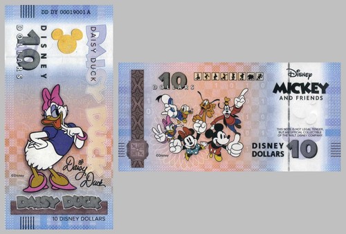 Souvenirschein mickey and - mickey,