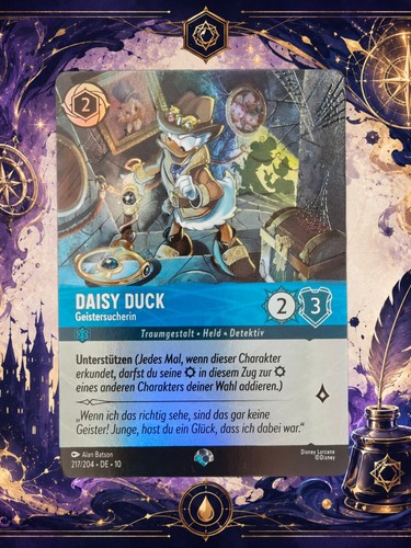 Disney lorcana daisy duck - disney,