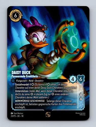 Tcg lorcana karte daisy duck - daisy,
